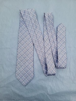 jas a banks executive collection gray silk tie diagonals stripes