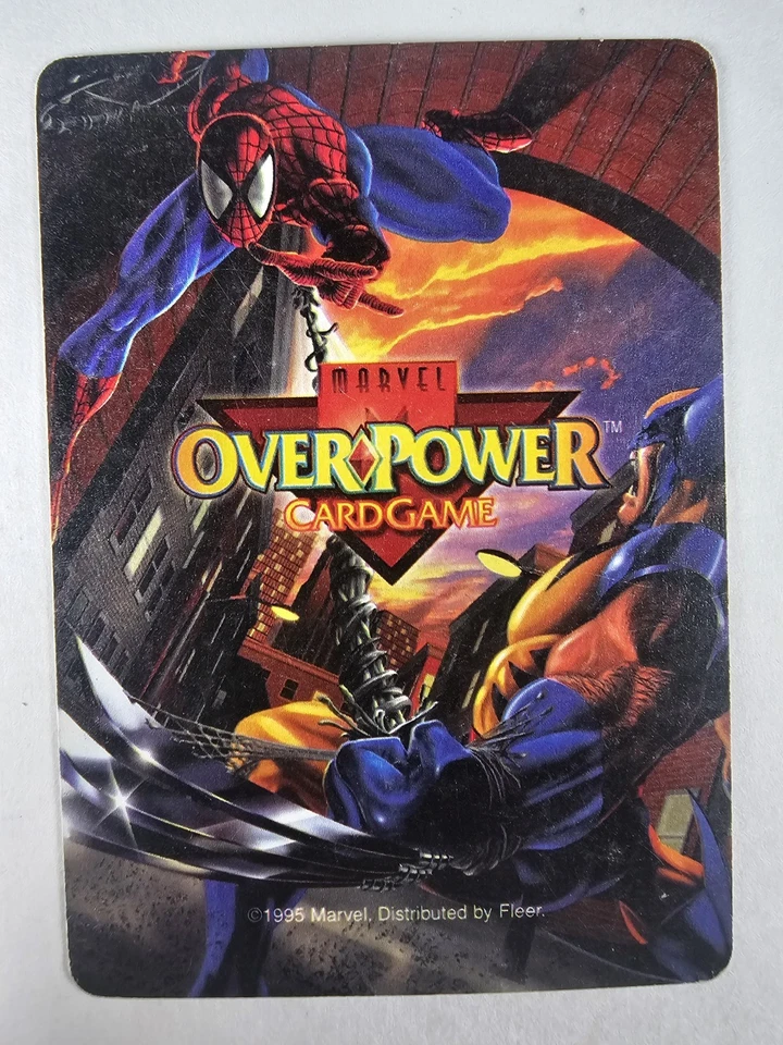 Jubilee 1995 Marvel Over Power Fireworks TCG CCG --- We Combine Shipping - Image 2 of 2
