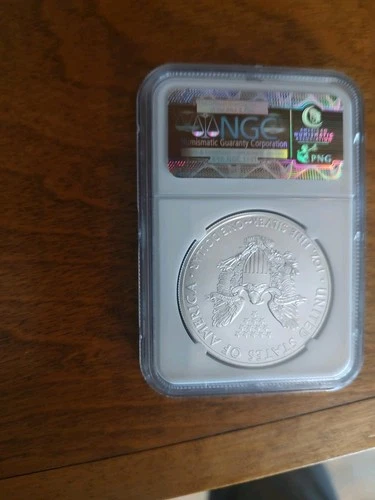 2011 $1 Silver Eagle 25th Anniversary - NGC MS69 - Early Releases