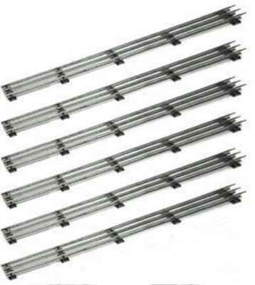 LOT SIX (6) MENARDS 30'' STRAIGHT TRACK O GAUGE MTH LIONEL NEW TUBULAR 3-RAIL