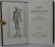 AUZOUX, Louis. Leçons élémentaires d'anatomie et de physiologie humaine... 1858