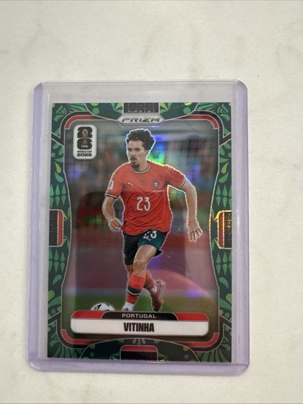 Vitinha 2026 Panini Prizm World Cup #352 Aguila /70
