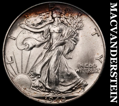 1940 Walking Liberty Half Dollar- Super Choice Gem Brilliant Uncirculated #i8460