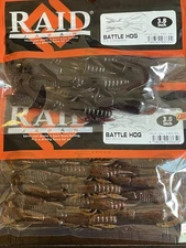 (Lot of 2) RAID JAPAN Battle Hog 3.8 inch Scuppernong and Ebi Chili *NEW*