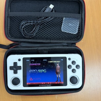 Anbernic RG351P Handheld Retro Game Console - 64 MicroSD - Ark Os Installed