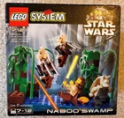 Vintage 1999 LEGO Star Wars set 7121 - Naboo Swamp; 100% complete w box/manual