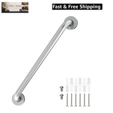 16 Inch Grab Bars for Bathtubs and Showers Brushed Nickel, Safety Shower Grab...