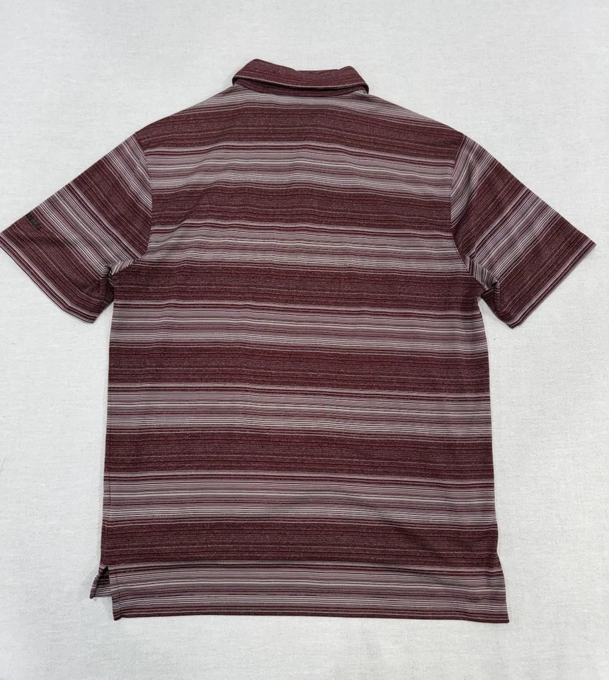 Texas State Bobcats Columbia Golf Polo Shirt Men’s Medium Maroon Short Sleeve - Image 3 of 4