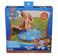 Paw Patrol Swimways Splash Mat For Toddlers 40x40" Sprinkler Fun Summer Ages 1+