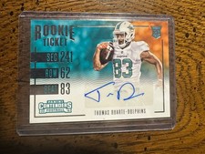 2016 Panini Contenders Rookie Ticket Thomas Duarte #288 Rookie Auto RC  