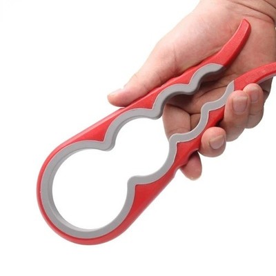 4 in 1 Jar Lid Opener Multi Purpose Bottle Can Opener Kitchen Tool 1PC