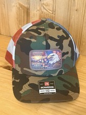 Richardson USA Trucker Hat Camo Patriotic Patch NWT 250 Years America Eagle
