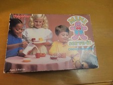 Vintage 1987s Tupper Toys Mini Serve-it Children's Serving Set of 4 Complete