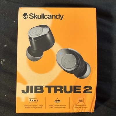 Skullcandy Jib True 2 True Wireless Bluetooth Earbuds Black Sweat Resistant