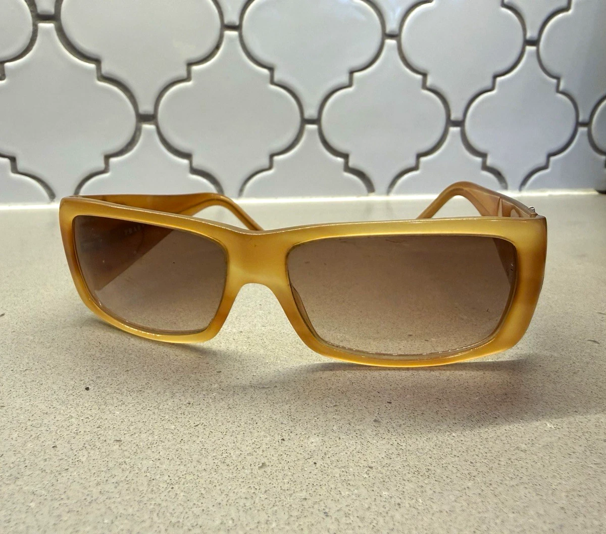 PRADA Plastic Frame Wrap Sunglasses for Women for sale | eBay