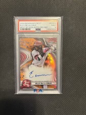 Elly De La Cruz 2024 Bowman’s Best Orange Refractor Auto /25 