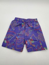Vintage 90s Kids Size 3T Looney Tunes All Stars Shorts All Over Print Athletic