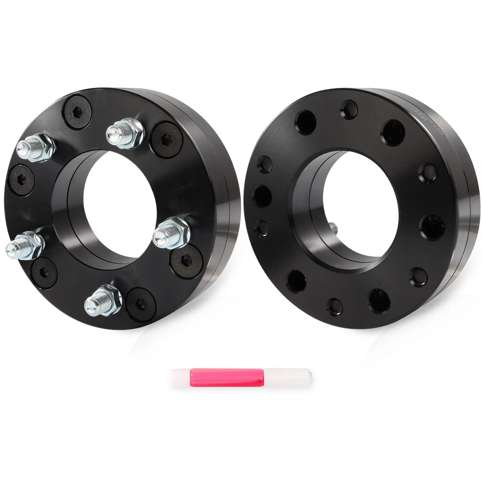 2x 2" 6x5.5 to 5x5 Conversion Wheel Adapters For Chevrolet Express 1500 2003-14 - Image 3 of 4