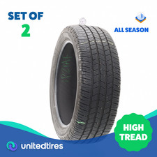 Set Of 2 Used 27545r22 Michelin Defender Ltx Ms 2 112h - 1032