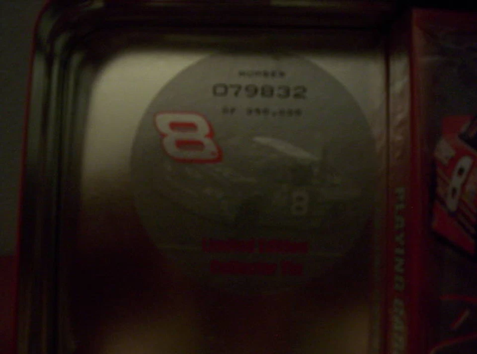 2000 #8 DALE EARNHARDT, JR. Collector Tin w/cards - Image 4 of 4