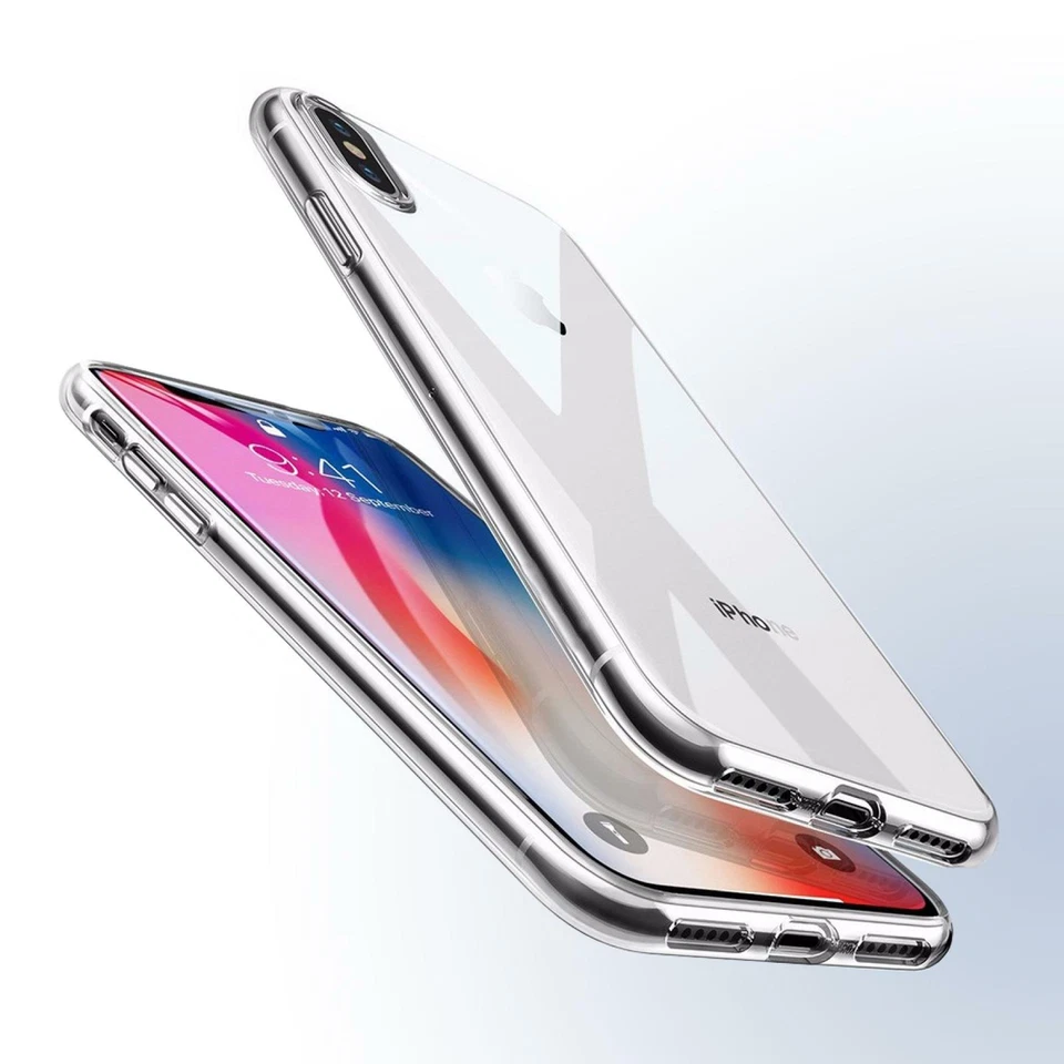 TPU Handy Hülle für Samsung Galaxy Apple iPhone Silikon Schutzhülle Clear Case - Bild 2 von 4
