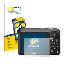 Nikon Coolpix A10 , BROTECT AirGlass Premium Glass Screen Protector