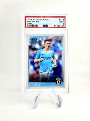 2018 Panini Donruss Optic Soccer #179 Phil Foden Manchester City
