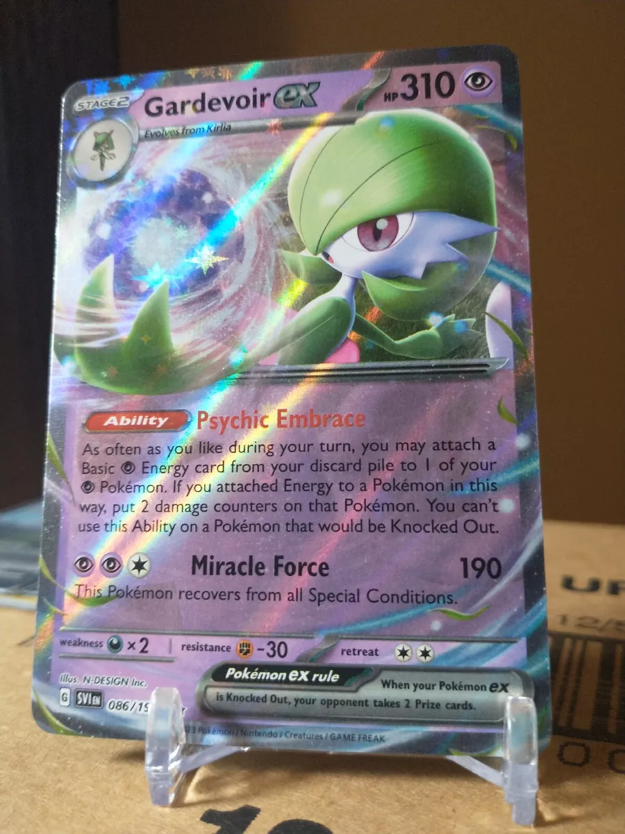 Gardevoir ex 086/198 scarlet N violet, Hobbies & Toys, Toys