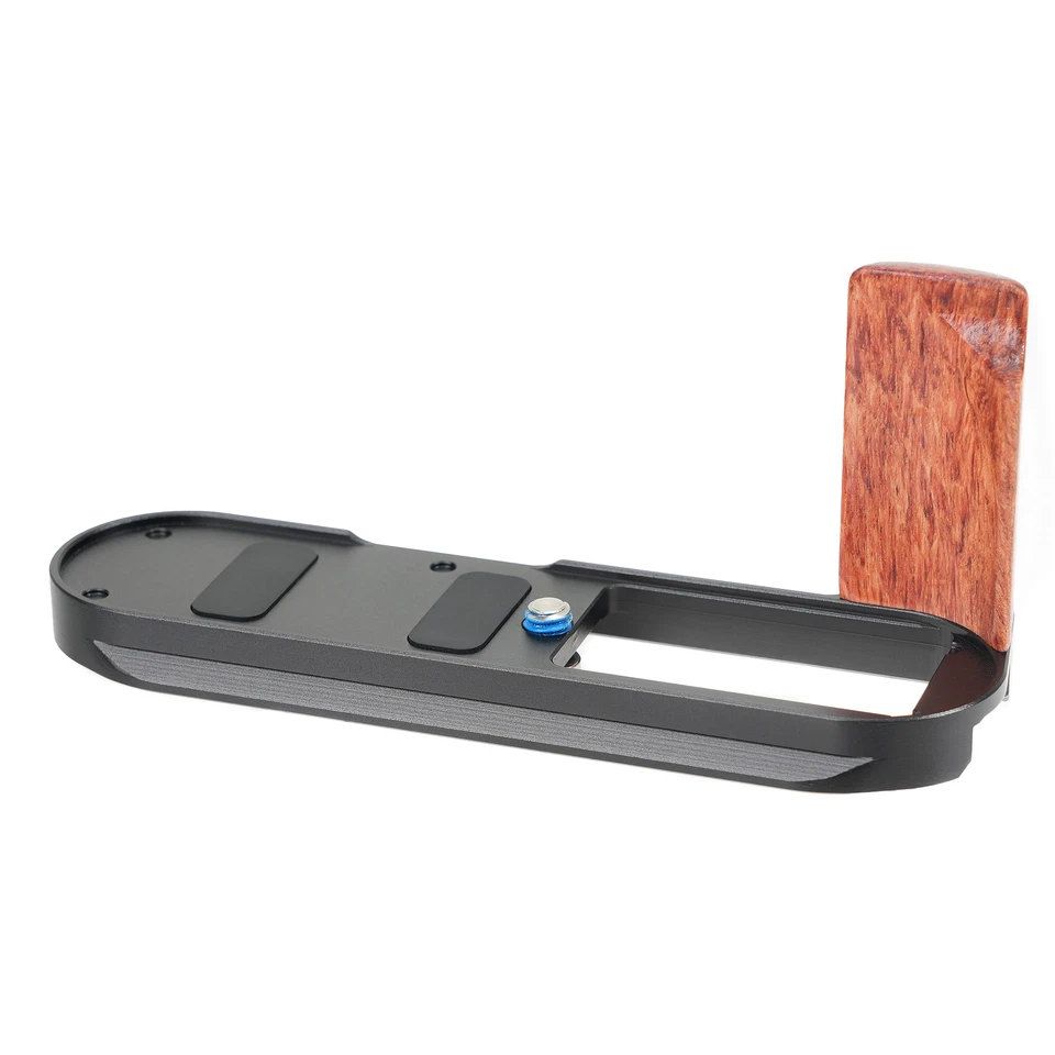 Wooden L-Bracket Grip with Quick Release Plate for Leica X1 X2 Camera Arca Swiss - Image 4 of 4