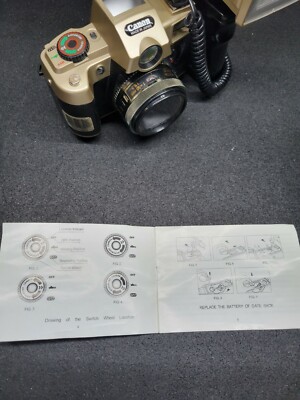 Vintage Canon Camera-MTX Red Eye Reduction W flash, Lens & Case | eBay