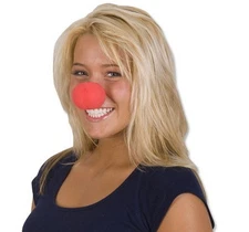 1 Red Foam Clown Noses Circus Clown Costume Nose Carnival Party Favors Gift