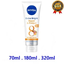 Nivea Extra Bright Repair & Protect Body Serum Lotion Super Cell Repair + Track