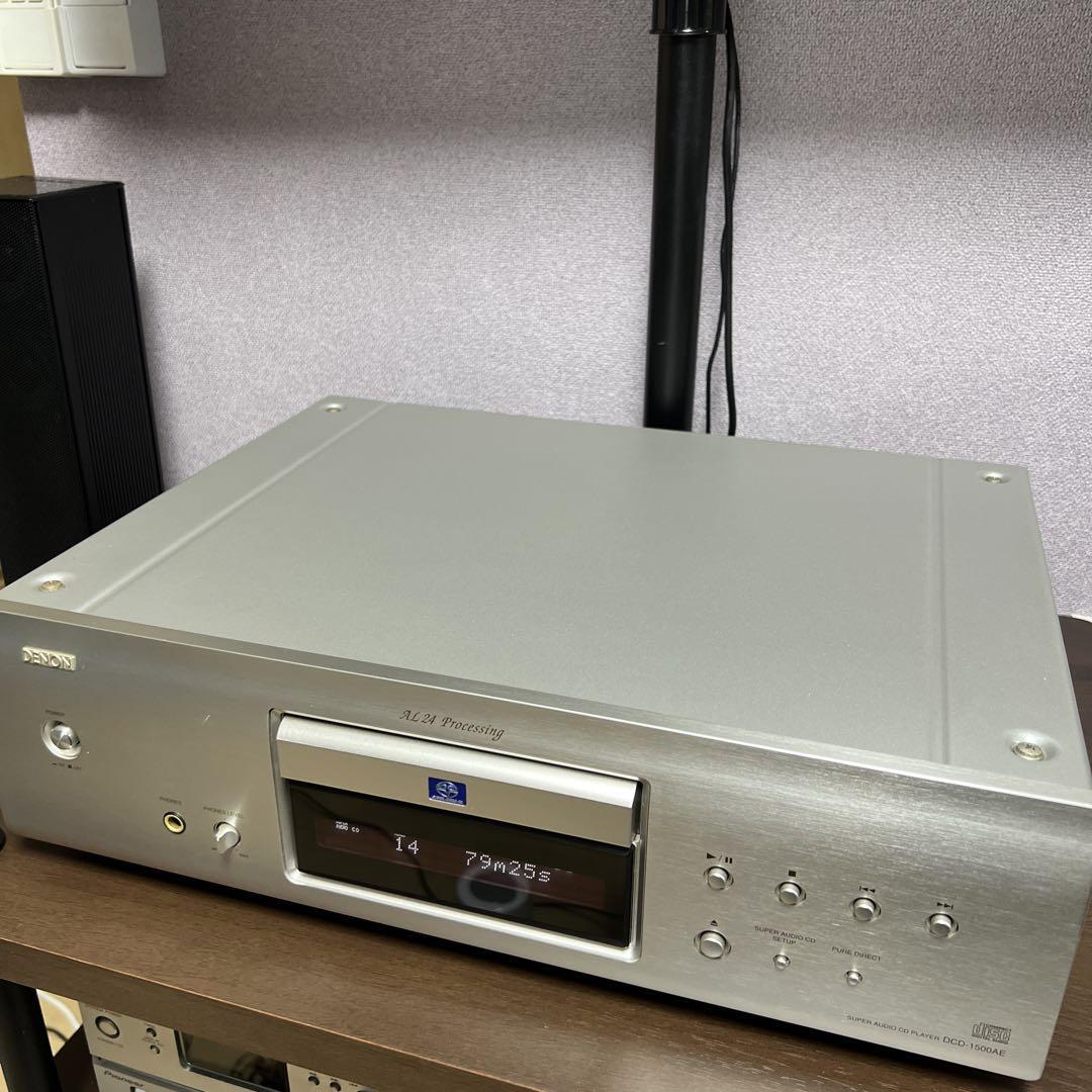 DENON DCD-1500AE DCD-1500AESP SACD Player Premium Silver CD DENON DCD-1500AE DCD-1500AESP SACD Player Premium Silver CD