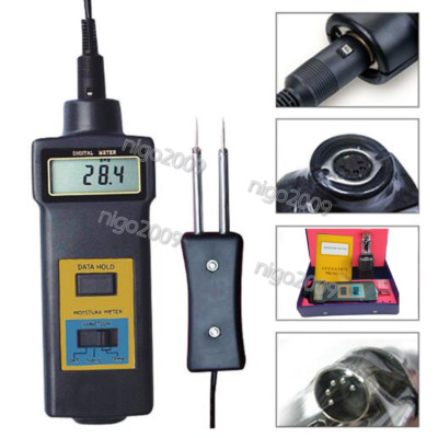 LANDTEK MC-7806 Wood Tobacco Soil Moisture Temperature Meter Tester Pin Type *