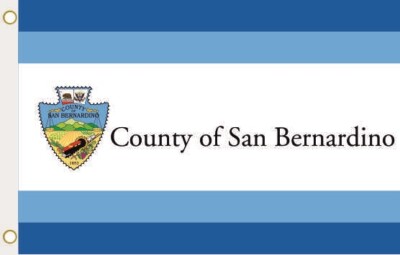 Fahne Flagge San Bernardino County (Kalifornien) Hissflagge 90 x 150 cm