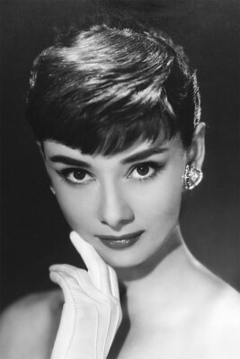 Audrey Hepburn Movie Silk Print Painting Wall Art Home Decor - POSTER 20x30