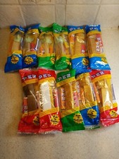 Vintage Star Wars Pez Dispensers 11 New Old Stock Sealed 4 Yoda  6 c3po  1 Chewy