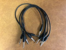  5 1/4" Stereo Phono Patch Cable 18" Long