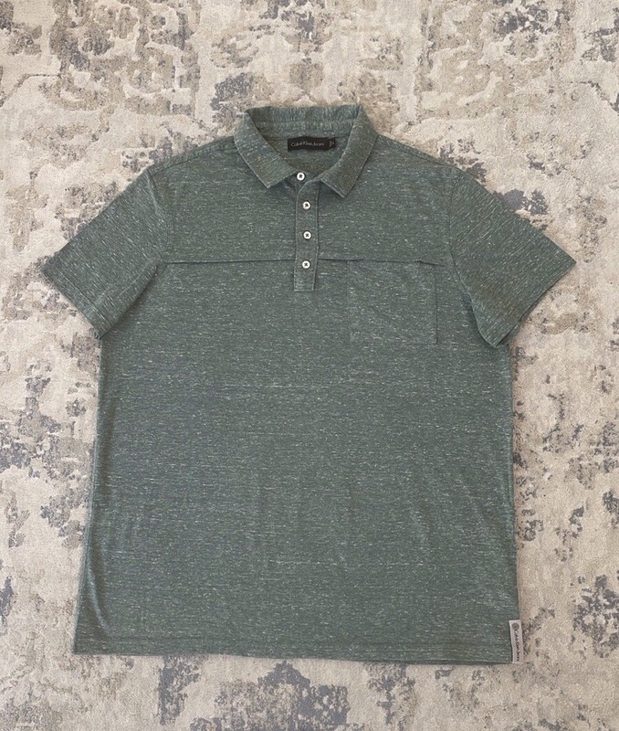 Calvin Klein Jeans Men’s Polo Shirt Size Medium 