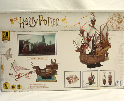 Harry Potter Durmstrang Ship 3D Puzzle New in Box!! Limited Supply