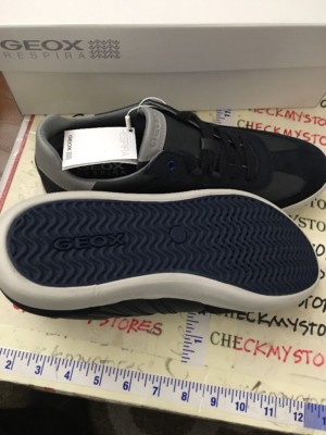 NEW Geox Wilmer U823XA01422C4002 grey halfshoes PREMIUM 