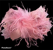 Mauve Over the Top Hairbow OTT Hair Bow for G...