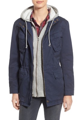 Bond Navy Utility Jacket sz 