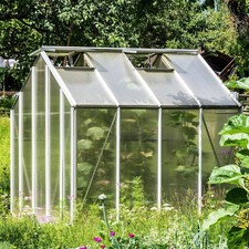 10x Polycarbonate Greenhouse Twin Wall Sheets | 4mm | Double Wall Roofing Clear