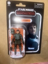 Din Djarin Morak Mandalorian Figure 2022 VINTAGE Collection Star Wars TVC Movie