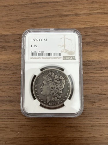 1889-CC Morgan Silver Dollar Carson City