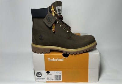 [TARIFF-FREE] Timberland Premium 6 Inch Boot Men's Size 9-10 Dark Brown Nubuck