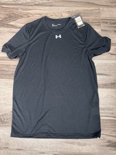 Under Armour Locker Tee 2.0 Men's Black Crew Neck T-Shirt Size S 1305775