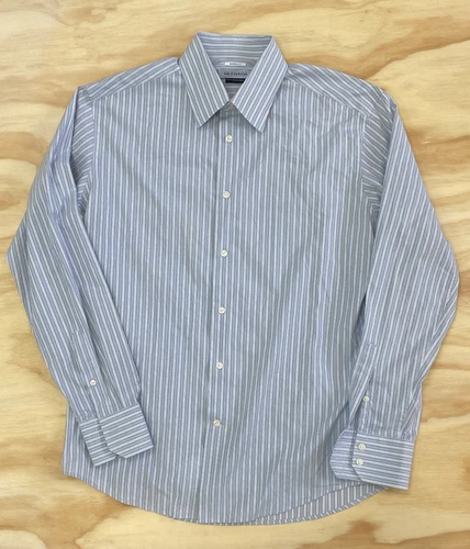 Camicia elegante Versace Collection Business Fit cotone tessuto righe 16 5 42