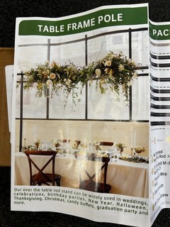 Table Frame Pole (New in Box) CG M28